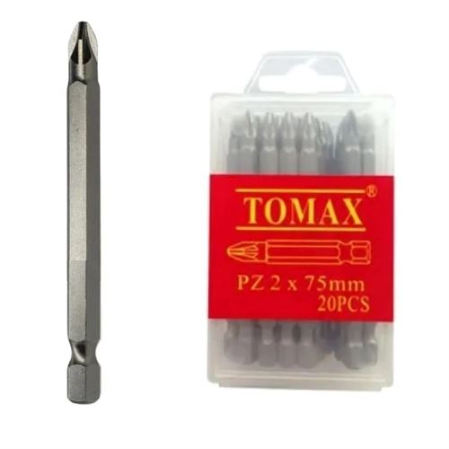 [9410] Tomax PZ2x75 mm Yıldız Bits Uç