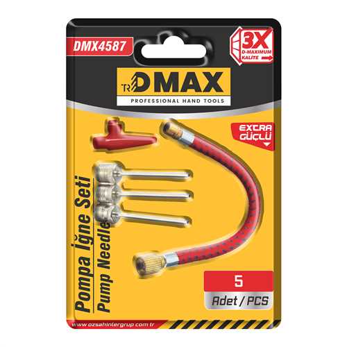 [73561] Dmax DMX4587 Pompa İğne Seti 5 Parça