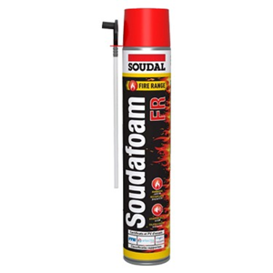 [64855] Soudal Soudafoam Yangına Dayanıklı Manuel PU Köpük 750 ml ( 162182-120 Dk )