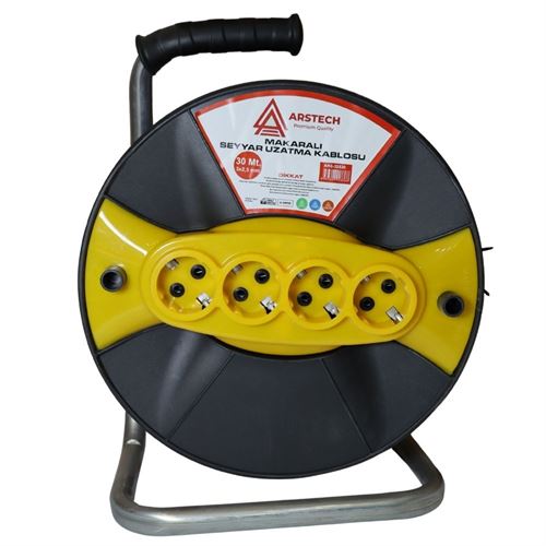 [27424] Arstech ARS32530 Seyyar Makara Kablo 3x2.5 mm 30 Metre