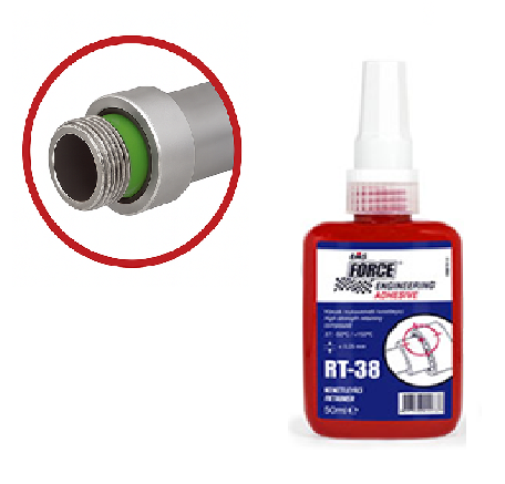 [15044] Ems Force RT-38 Yüksek Mukavemetli Rulman Tutucu 50 ml