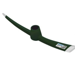 [64749] Master 500531 Dövme Çelik Kazma Sapsız Yeşil 2 kg