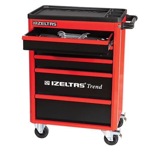 [54700] İzeltaş 8244005096 Trend Serisi Takım Dolabı 5 Çekmeceli Dolu 96 Parça