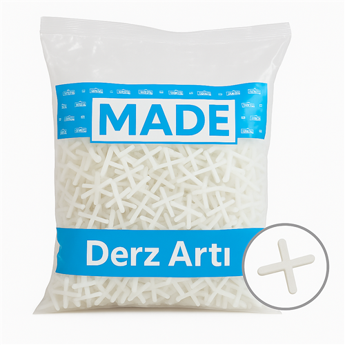 [11741] Made Derz Artısı Düz 4 mm 500'lü Paket