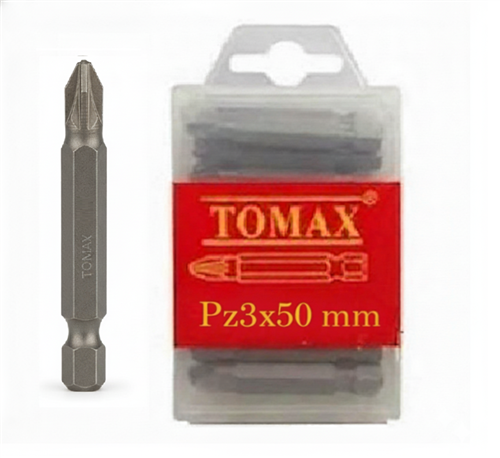 [9414] Tomax PZ3x50 mm Yıldız Bits Uç