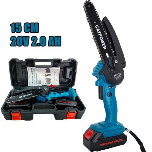 [29143] Catpower 1330 Akülü Dal Kesme Makinesi 15 Cm 20V 2.0 Ah