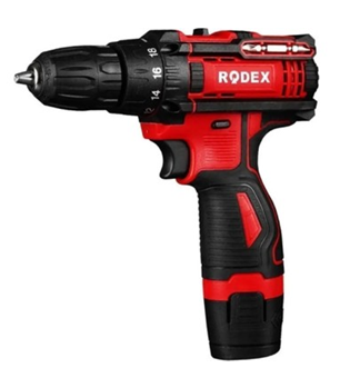 [71938] Rodex RDX3320 Akülü Matkap Li-ion Akü 2 Vites 12V 1.3Ah