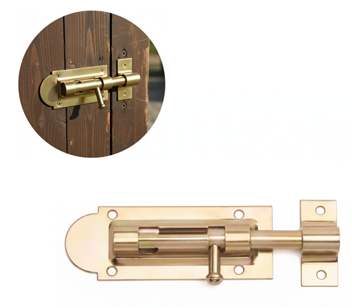 [15289] Beşel Klas Sürgü Sarı 40 mm