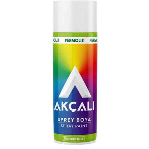 [64708] Akçalı Sprey Boya Floresan Sarı RAL 516 400 ml