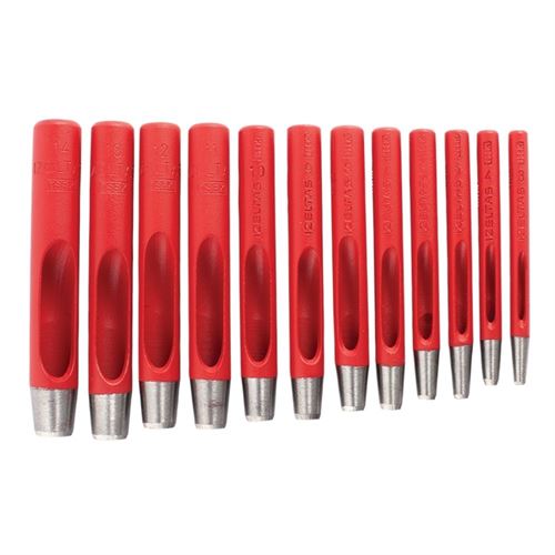 [54691] İzeltaş 5700002112 Yuvarlak Kayış Zımba Seti 12 Parça