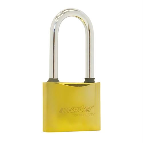 [13042] Master 500918 Asma Kilit Sarı Kaplama Uzun 50 mm