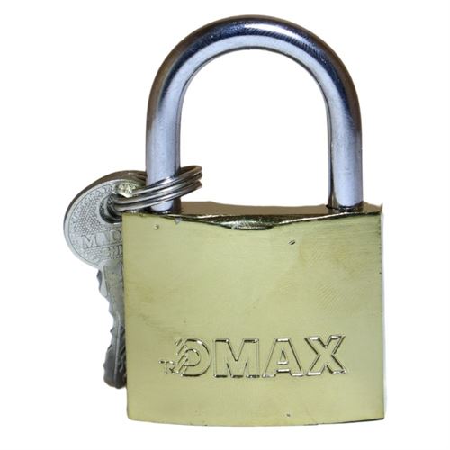 [64592] Dmax DMX4601 Sarı Asma Kilit 50 mm