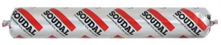 [8652] Soudal Silirub NO5-HE Siyah Sosis Silikon 600 ml