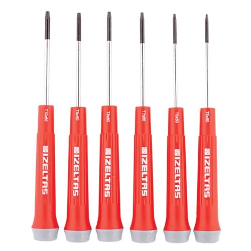 [54951] İzeltaş 4530001006 Klemens Tornavida Elektronikçi Tip Torx Seti 6 Parça