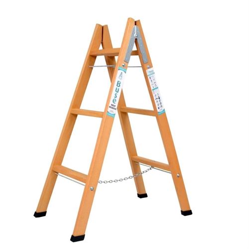 [13632] Buse Ahşap Merdiven 3 Basamaklı A Tipi 110 cm