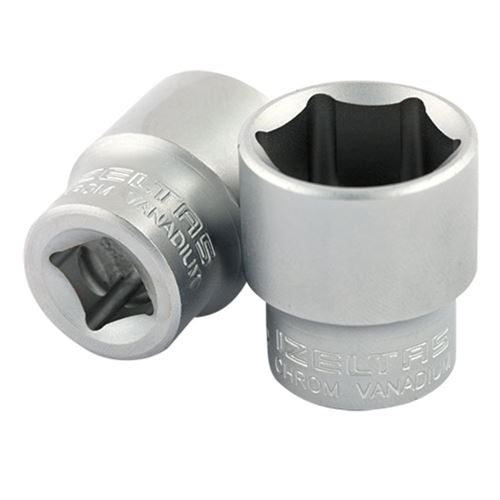 [8585] İzeltaş 1110060013 Altı Köşe Lokma Anahtar 13 mm 3/8''