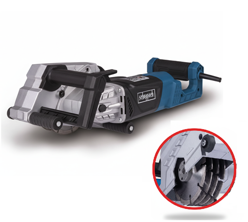 [72539] Scheppach MNF2250 Duvar Kanal Açma Makinası 4 Bıçaklı 2250 Watt