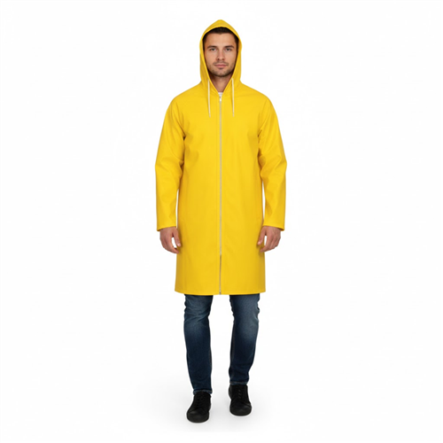 [73633] Dmax DMX4684 Premium Astarlı Sarı Yağmurluk Pvc İç Astar