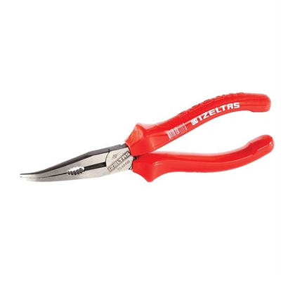 [69159] İzeltaş 3225132160 Kargaburun Pense Eğri Uçlu Opak Seri 160 mm