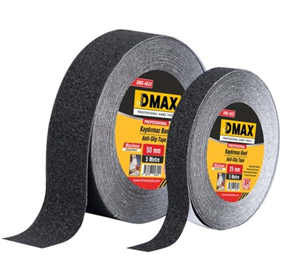[72263] Dmax DMX4623 Siyah Kaydırmaz Bant 25 mm x 15 mt