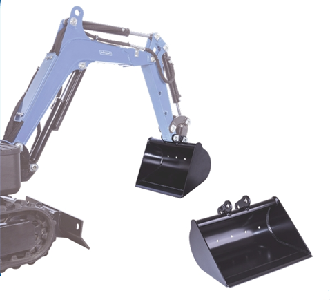 [72663] Scheppach EXC815 Ekskavatör Makinanın Aksesuar Eğimli Kovası 18.5 Litre