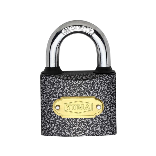 [14395] Yuma YM1038 Gri Döküm Asma Kilit 40 mm