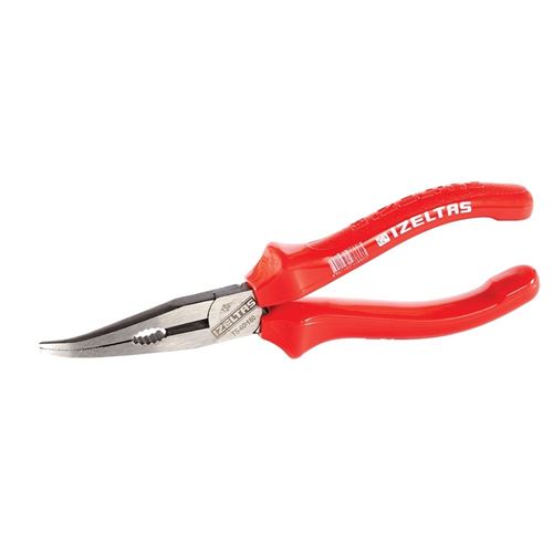 [15192] İzeltaş 3225132200 Kargaburun Pense Eğri Uçlu Opak Seri 200 mm
