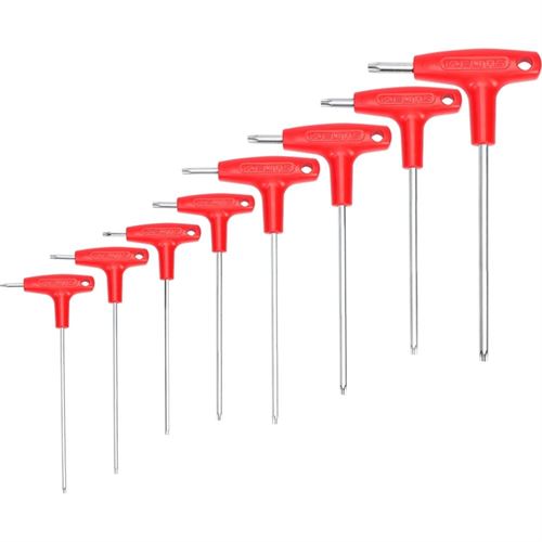 [15196] İzeltaş 4909008108 Torx Allen Anahtar Takımı T Tipi 8 Parça