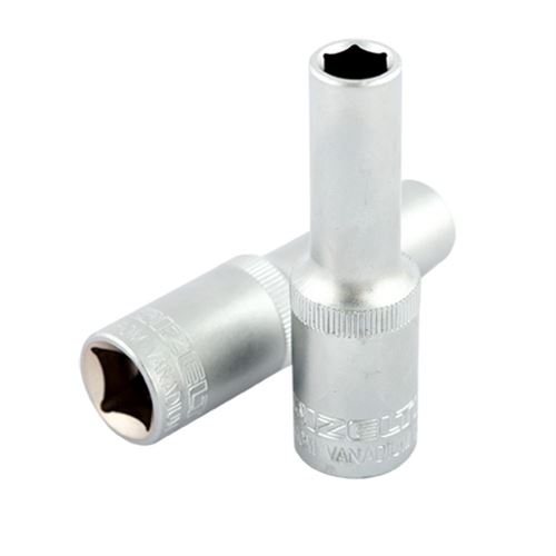 [12400] İzeltaş 1108060013 Altı Köşe Derin Lokma Anahtar 13 mm 1/2''
