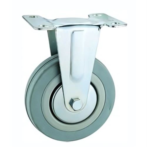 [14328] Fivestar Gri Sabit Tekerlek 75x 20x2mm
