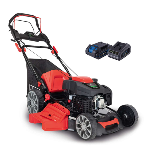 [72330] Scheppach MS225-56E Benzinli Çim Biçme Makinesi Marşlı 6 Hp 65 Litre