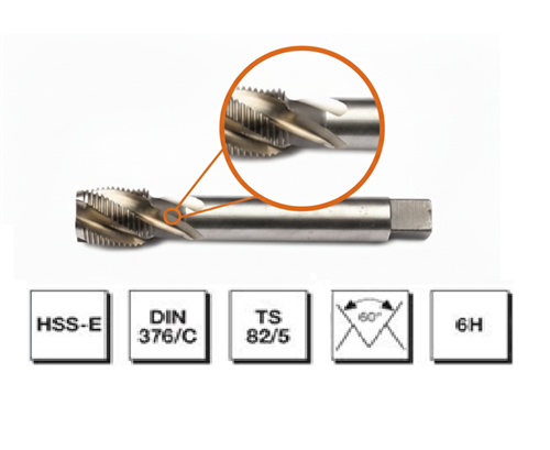 [27871] Mte HSS E DIN 376/C Metrik Helİis Makina Kılavuzu M22
