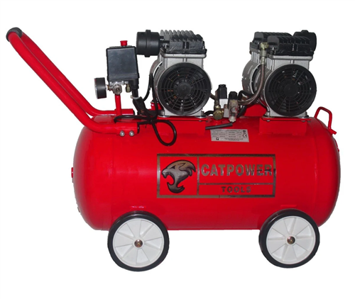 [68624] Catpower 1152 Yağsız Kompresör 50 LT Çift Motor 2×550 Watt