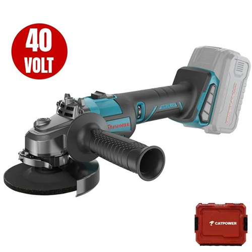 [72475] Catpower 4431 Kömürsüz Akülü Avuç Taşlama Makinesi 125 mm 40V  Solo (Aküsüz) Paket