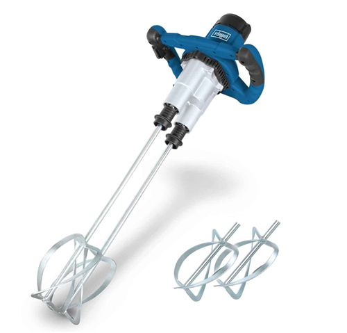 [72453] Scheppach PM1800D Çift Bıçaklı Boya ve Alçı Karıştırıcı Makinası 1800 Watt
