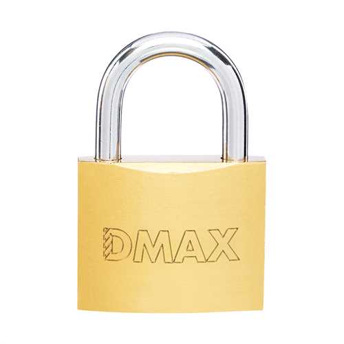[73569] Dmax DMX4600 Sarı Asma Kilit 38 mm