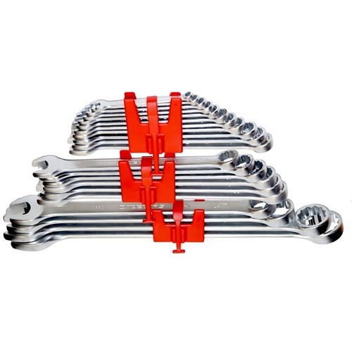 [15186] İzeltaş 0330002121 Kombine Anahtar Takımı Uzun Boy 21 Parça