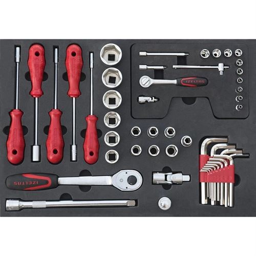 [54698] İzeltaş 8244002052 Trend Serisi Takım Dolabı 2. Çekmece İç Seti 52 Parça