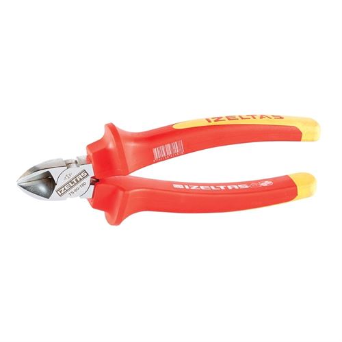 [28413] İzeltaş 3700166180 Elektrikçi Yan Keski Pense 1000V 180 mm