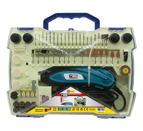 [72613] Catpower 8103 Gravür Taşlama Seti 190 Parça 135 Watt