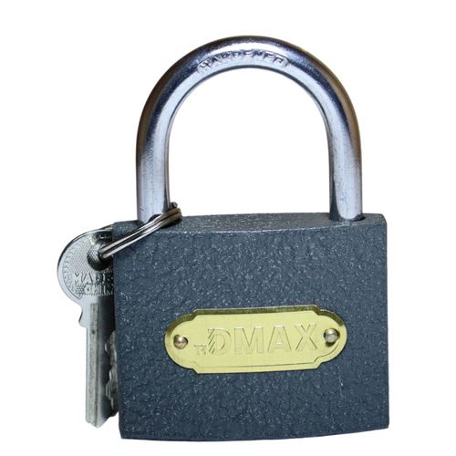 [64589] Dmax DMX4594 Gri Döküm Asma Kilit 63 mm