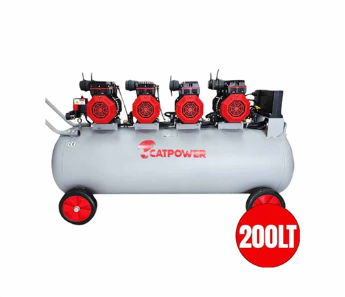 [72532] Catpower 1202 Endüstriyel Yağsız Kompresör 200 LT