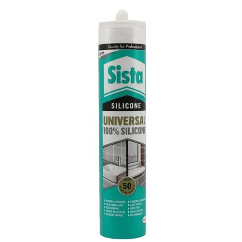 [29080] Sista Universal Silikon Beyaz 280 ml