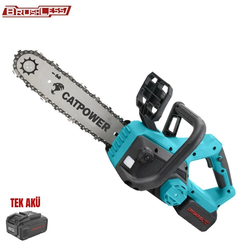 [72307] Catpower 1335 Kömürsüz Akülü Ağaç Kesme 30 cm 20V Li-Ion 4.0Ah