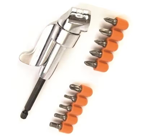 [15320] AEG WB1 Köşe Vidalama Adaptörü 10 Parça Uç Seti