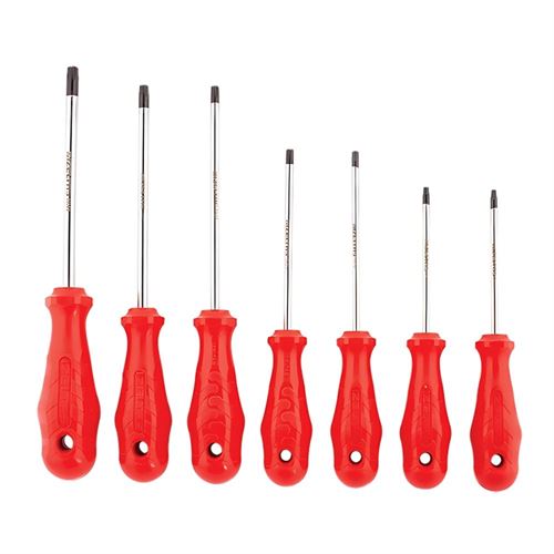 [54632] İzeltaş 4776008107 Tornavida Takımı Delikli Torx Uçlu 7 Parça