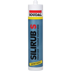 [72980] Soudal Silirub S Silikon Şeffaf 280 ml