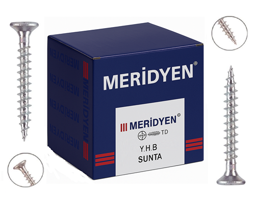 [12669] Meridyen Sunta Vidası 3.5×50 mm 500’lü Paket