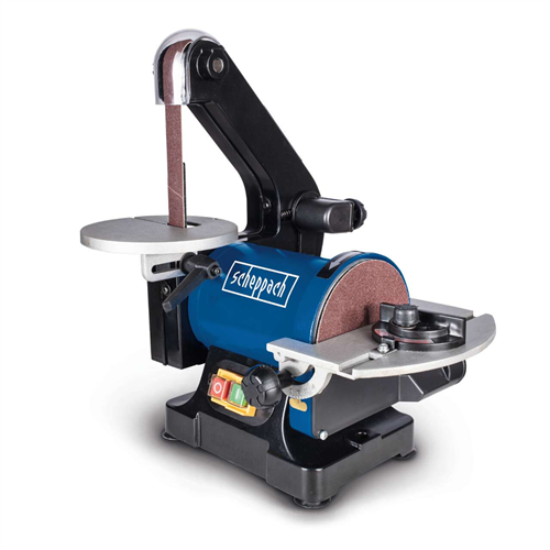 [72433] Scheppach BTS700 Tezgah Üstü Bant ve Disk Zımpara Makinası 250 Watt