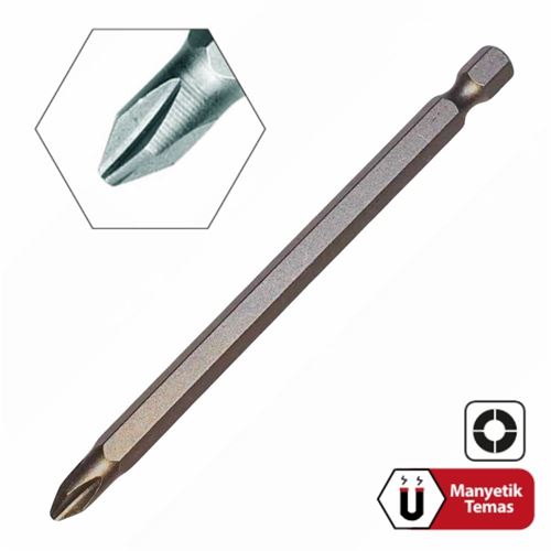 [27381] Arstech ARSH2100 Manyetik Yıldız Bits Uç PH2x100 mm